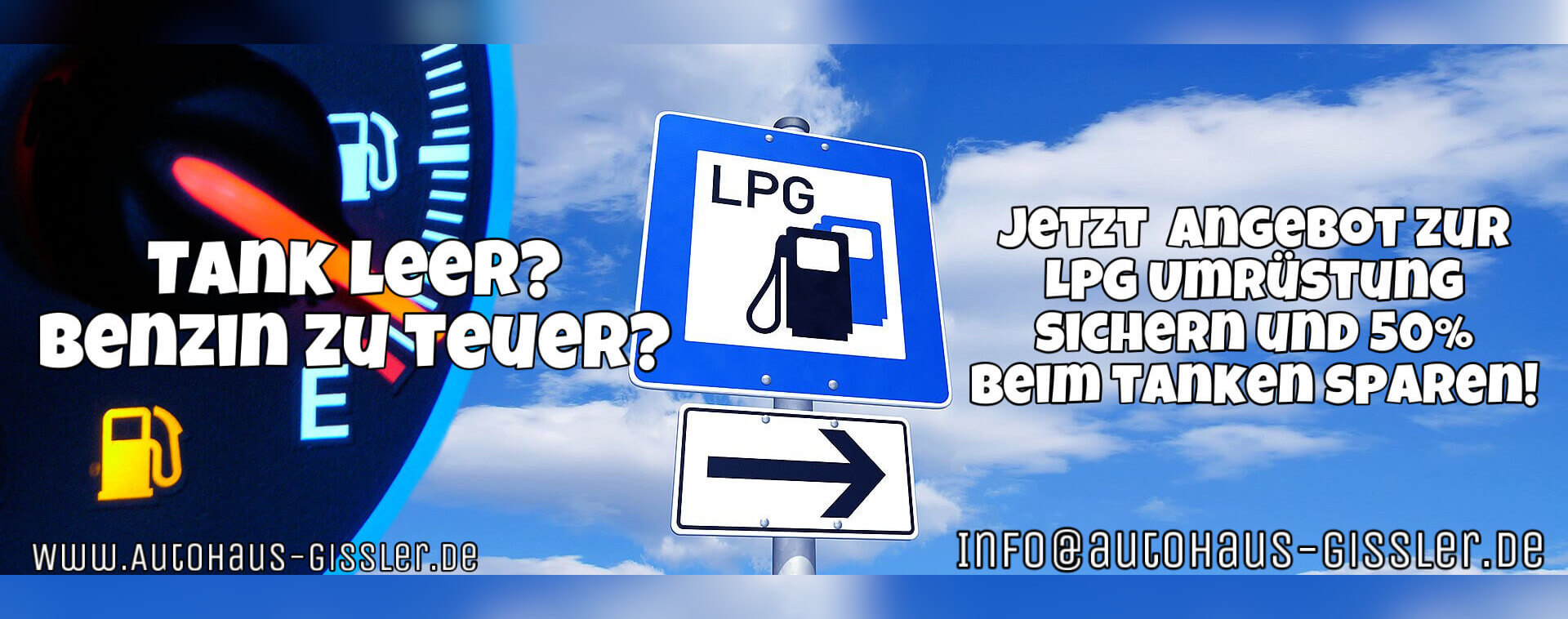 LPG-Umruestung bei Autohaus Gissler